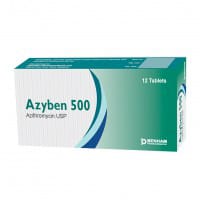 Tablet Azyben 500mg (12pcs)